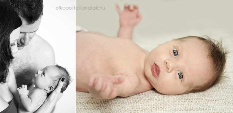 újszülött fotózás, baba fotózás Budapesti fotóstúdióban