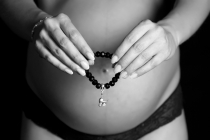 Kismama aktfotózás