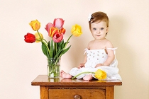 Tavaszváró babafotózás