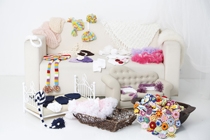 Újszülött fotózás - ruhák és kellékek